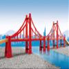 BRIO World Double Suspension Bridge - FSC-Certified Longest Wooden Train Track Bridge - Compatible with All BRIO Railway Sets - 5-Piece Set of 2 Bridges & 3 Tracks - Creative Fun for Kids Ages 3 & Up view 2