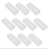 DA VINCI 10 Clear Acrylic Stackable Poker Chip Tray Racks view 1