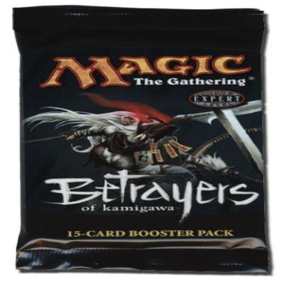 1 (One) Pack of Magic the Gathering MTG Betrayers of Kamigawa Booster Pack (15 Cards/Pack) Out of Print