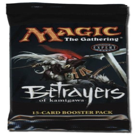 1 (One) Pack of Magic the Gathering MTG Betrayers of Kamigawa Booster Pack (15 Cards/Pack) Out of Print