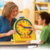 Learning Resources Primary Time Teacher 12-Hour Learning Clock - Teaching Clocks for Kids, Math Manipulatives, Time Flash Cards, Teacher Classroom Must Haves, Montessori Gifts for Students view 2