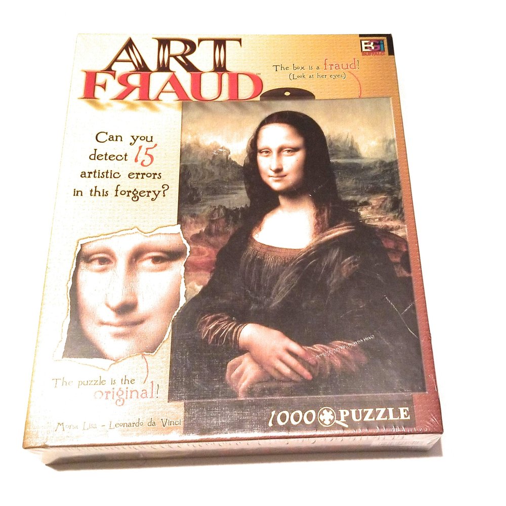 Buffalo Games Art Fraud Mona Lisa 1000 Piece Jigsaw Puzzle