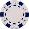 DA VINCI 200 Dice Striped 11.5 gram Poker Chip Set with Aluminum Case, Dealer Button, 2 Decks of Cards view 3