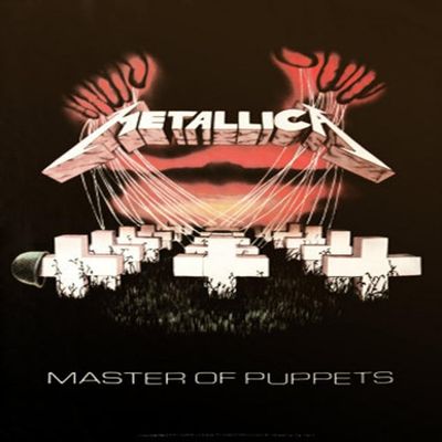 Flagline Metallica - Master of Puppets Fabric Poster - 30" x 40"