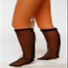 1/6 Stockings Knee High Socks for boots = (black) DW-62019-400 (japan import) view 1