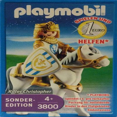 Playmobil 3800 Golden Knight with White Horse (Exclusive Edition)