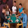 Fat Cat Folding Poker Table for 8 Players with Carrying Case, Chip Tray, and Drink Holder - Casino Style for Blackjack, Texas Holdem view 4