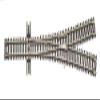 N Code 55 Nickel Silver 2.5 Wye Turnout Atlas Trains view 1