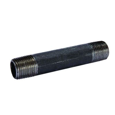 3/8"xclose Black Pipe Nipple
