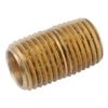 1x5 Red Brass Nipple view 1