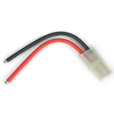 E-flite Connector with Lead: Tamiya Female, 14 AWG, EFLA235