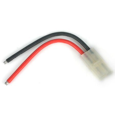 E-flite Connector with Lead: Tamiya Female, 14 AWG, EFLA235