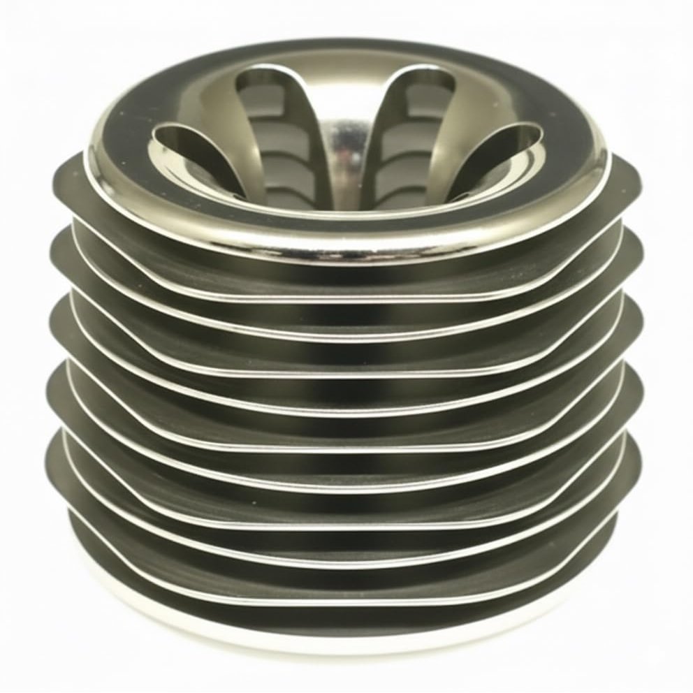 Integy HEXMAX Chrome Heatsink for Team Associated MGT 21 Engine