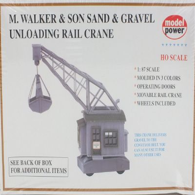 Model Power Model Railroad HO Unloading Crane