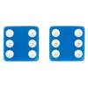 Trick Tops Dice (1 PR/Pack), Blue view 1