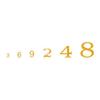 Woodland Scenics Roman Numbers, Gold WOOMG709 view 1