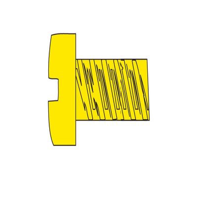 Woodland Scenics 2-56 1/4" Fillister Head Machine Screw (5)