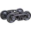 #564 HO Scale Bettendorf 50-Ton Self Centering Trucks with 33" Smooth Back Wheels - HGC view 1