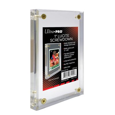 Ultra PRO 1 Thick Lucite Screwdown Trading Card Display