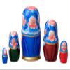 Golden Cockerel White Nights Russian Nesting Doll 5pc./6" view 3