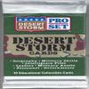 Pro Set Desert Storm Trading Cards Box view 4