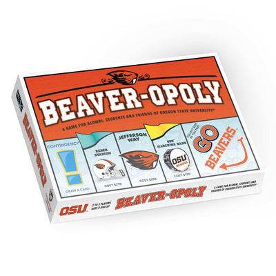Late for the Sky Beaveropoly Oregon State University Board Game OSU Beavers College Theme, Family Strategy Fun for Fans, Alumni & Students, Ages 8+, 26 Players