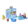 Peppa Pig Peppas Adventures Peppas Supermarket Playset Preschool Toy: Includes 2 Figures and 8 Themed Accessories; for Ages 3 and Up view 1