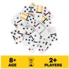 Spin Master Games, Mexican Train Dominoes Set in Aluminum Carry Case, Includes Colorful Trains for Fun-Filled Family Game Night, for Kids & Family, 2-8 Players, for Ages 8 & Up view 2