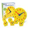 Learning Resources Classroom Clock Kit - Preschool Must Have, Teaching Time Activity , About Flash Time Cards, Montessori Toys, Math Manipulatives, Gifts for Boys and Girls, Toddler Activities view 1
