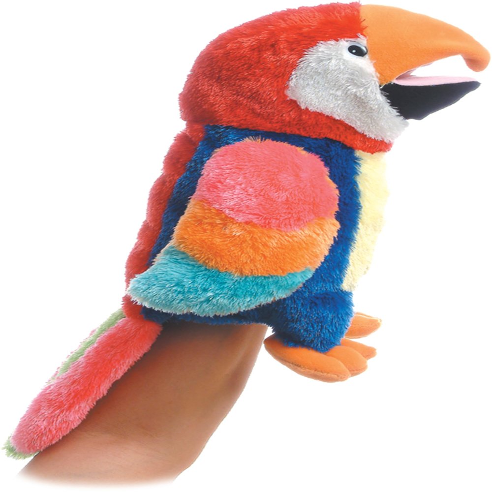 Aurora Interactive Hand Puppet Petey Stuffed Animal - Storytelling Adventures - Playful Learning - Multicolor 12 Inches