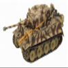 1/72 Tiger I #307 Early East'44 DML60107 view 1