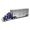 1/43 D/C Kenworth W900 Pot Belly Livestock Trailer view 1