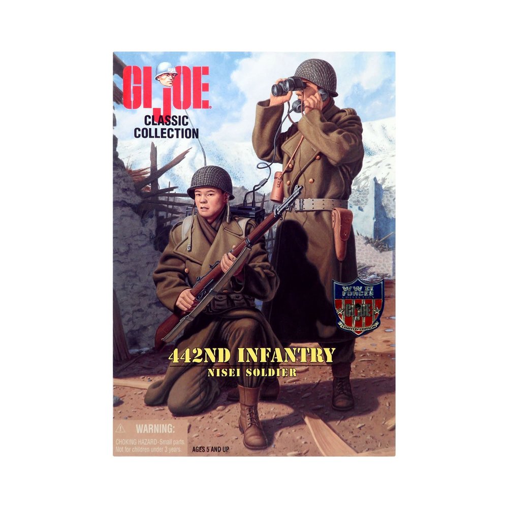 12" GI Joe WWII 442nd Infantry Japanese-American Nisei Soldier Action Figure