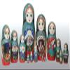 Golden Cockerel Czar Saltan Matryoshka 15pc./12" view 1