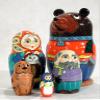 Golden Cockerel Masha and The Bear Matryoshka 5pc./6" view 1