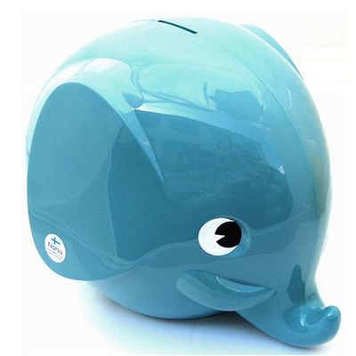 Norsu MK30333 Elephant Piggy Bank Large Turquoise
