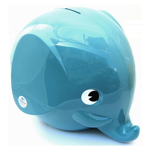 Norsu MK30333 Elephant Piggy Bank Large Turquoise