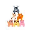 DJECO Farm Animals Wooden Train - Trainimo Farm - Safe for Kids Toys, Cute Toddler Vehicle, Stackable Animals for Imagination, Active Play, Motor Skills - Perfect for Boys & Girls Ages 18+ Months view 2