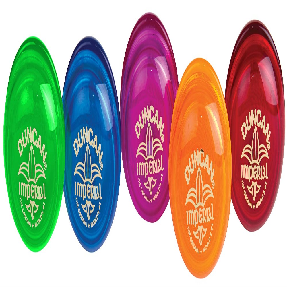 Duncan Toys Imperial Yo-Yo, Beginner Yo-Yo with String, Steel Axle and Plastic Body, Mystery Color