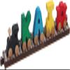 3 Letter NameTrains and Track to Fit - Made in USA view 2