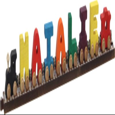 7 Letter NameTrains and Track to Fit - Made in USA
