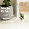 Kikkerland Windup Cranky Cute Wind Up Pet for Office Desk Trinkets for Stocking, Easter Basket, or Gift Bag view 4