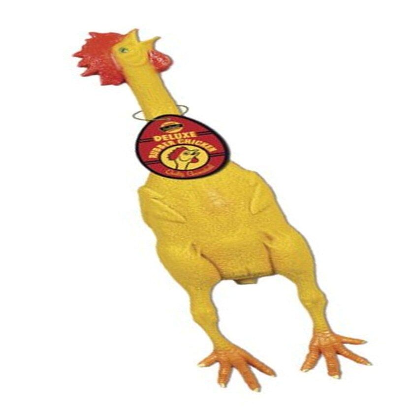 Accoutrements Deluxe Rubber Chicken