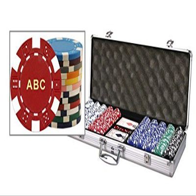 500 Custom Poker Chips with case and Cards - 11.5 gram Chips Monogrammed