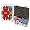 500 Custom Poker Chips with case and Cards - 11.5 gram Chips Monogrammed view 1