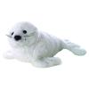 Aurora Adorable Mini Flopsie Harp Seal Stuffed Animal - Mini Companions Ready for Playful Adventures - for Kids All Ages, Toddlers, Adults, and Families - White 8 Inches view 1