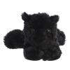 Aurora Adorable Mini Flopsie Onyx Stuffed Animal - Mini Companions Ready for Playful Adventures - for Kids All Ages, Toddlers, Adults, and Families - Black 8 Inches view 2