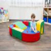 Children's Factory Playring with Tunnel & Slide, Primary, CF322-162, Foam Baby Climber, Kids and Toddler Indoor Climbing Toy, Playroom or Daycare Use, Rainbow view 2