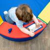 Children's Factory Playring with Tunnel & Slide, Primary, CF322-162, Foam Baby Climber, Kids and Toddler Indoor Climbing Toy, Playroom or Daycare Use, Rainbow view 3