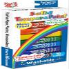 Kwik Stix Solid Tempera Paint Sticks, Washable, Rainbow Colors, 10 Non-Toxic Quick Drying, Allergen Free, Paint Sticks for Kids and Toddlers view 2